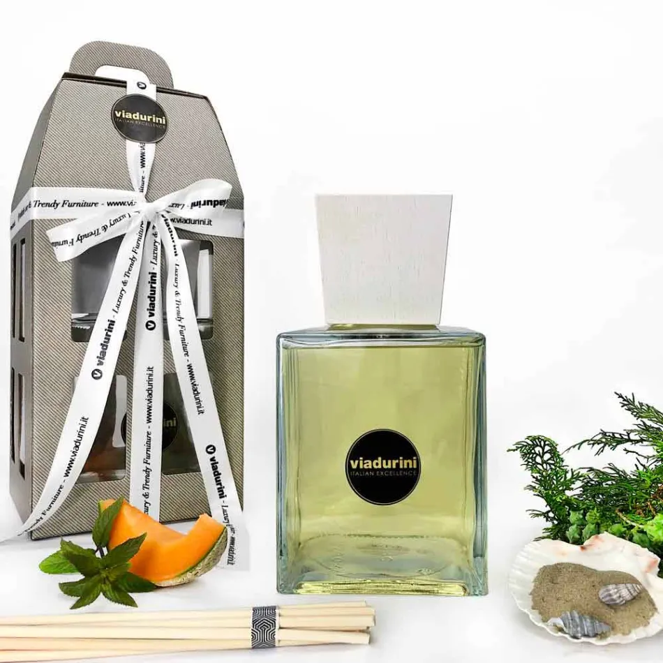 Odświeżacz powietrza z wodą morską 2,5 l w patyczkach - Essenzadiportofino Viadurini