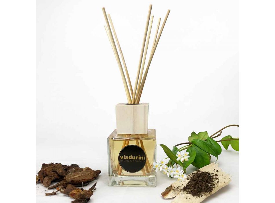 Ambient Fragrance Oud Wood 200 ml z pałeczkami - Ventodisardegna Viadurini