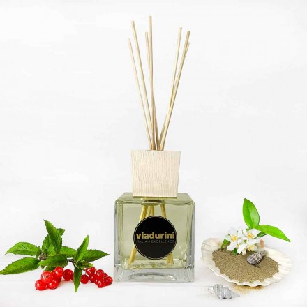 Zapach waniliowy i Mou Room 500 ml z pałeczkami - Sabbiedelsalento Viadurini