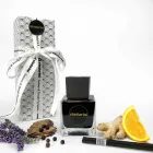 Home Zapach Imbir Czarny Pieprz 200 ml z Pałeczkami - Viaduriniinblack Viadurini