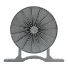 Zewnętrzny reflektor LED 5W w wykończeniu w kolorze szarym aluminium — Dayane Viadurini