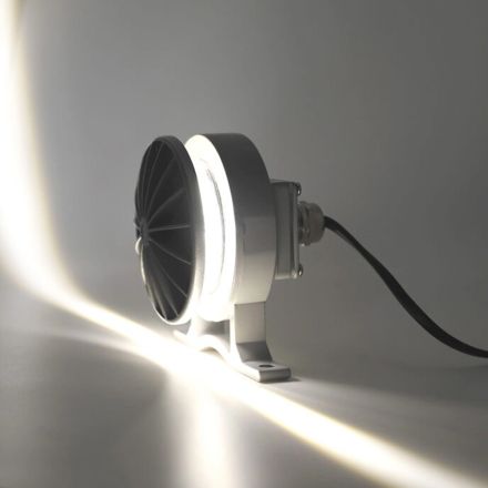 Zewnętrzny reflektor LED 5W w wykończeniu w kolorze szarym aluminium — Dayane Viadurini