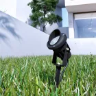 Projektor LED Wpuszczany Reflektor z Matowego Czarnego Aluminium 4 Części - Obrina Viadurini