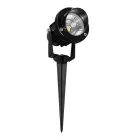 Projektor LED Wpuszczany Reflektor z Matowego Czarnego Aluminium 4 Części - Obrina Viadurini