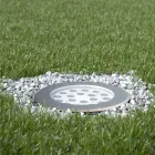 Okrągły Reflektor z LED Outdoor ze Stali Nierdzewnej - Dakota Viadurini