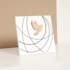 Grawerowany laserowo obrazek przedstawiający bierzmowanie Made in Italy - Mumbi Viadurini