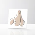 Obraz ze sceną sakralną Objawienie Anioła Madonnie Made in Italy - Babuska Viadurini