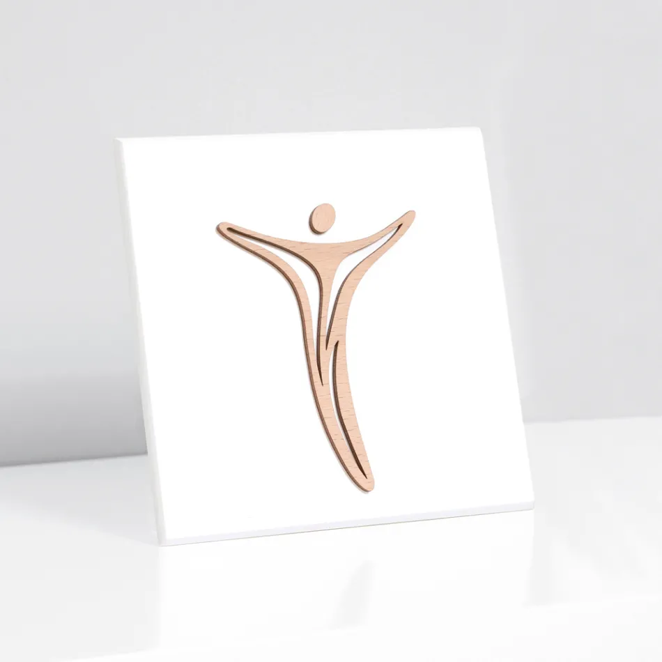 Obraz wykonany z grawerem laserowym przedstawiający Jezusa Made in Italy - Kyla Viadurini