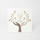 Obraz wykonany z grawerem laserowym drzewa oliwnego i hostii Made in Italy - Joel Viadurini