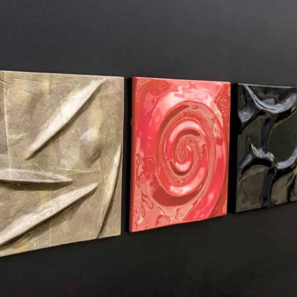 Obraz abstrakcyjny design dekorowanty ręcznie Moma  Viadurini