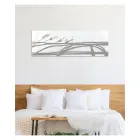 Malowanie abstrakcyjnymi kształtami wykonanymi laserem Made in Italy - Grace Viadurini