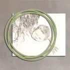 Drewniany obraz z nadrukiem kobiety z dzieckiem Made in Italy - Tajwan Viadurini