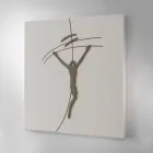 Grawerowany laserowo obraz przedstawiający Mesjasza Made in Italy - Ahmya Viadurini