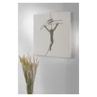 Grawerowany laserowo obraz przedstawiający Mesjasza Made in Italy - Ahmya Viadurini