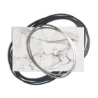 Grawerowany laserowo obraz z pocałunkiem Maryi do Jezusa Made in Italy - Sylvie Viadurini