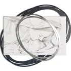 Grawerowany laserowo obraz z pocałunkiem Maryi do Jezusa Made in Italy - Sylvie Viadurini