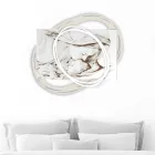 Grawerowany laserowo obraz z pocałunkiem Maryi do Jezusa Made in Italy - Sylvie Viadurini