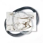 Grawerowany laserowo obraz z pocałunkiem Maryi do Jezusa Made in Italy - Sylvie Viadurini