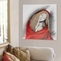 Obraz na ścianę wykonany ręcznie Madonna by Viadurini Decor