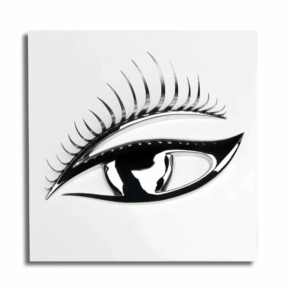 Nowoczesne ramy rzemieślnicze z drewna, stali i żywicy Made in Italy - Eye Viadurini