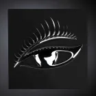 Nowoczesne ramy rzemieślnicze z drewna, stali i żywicy Made in Italy - Eye Viadurini