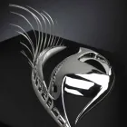 Nowoczesne ramy rzemieślnicze z drewna, stali i żywicy Made in Italy - Eye Viadurini