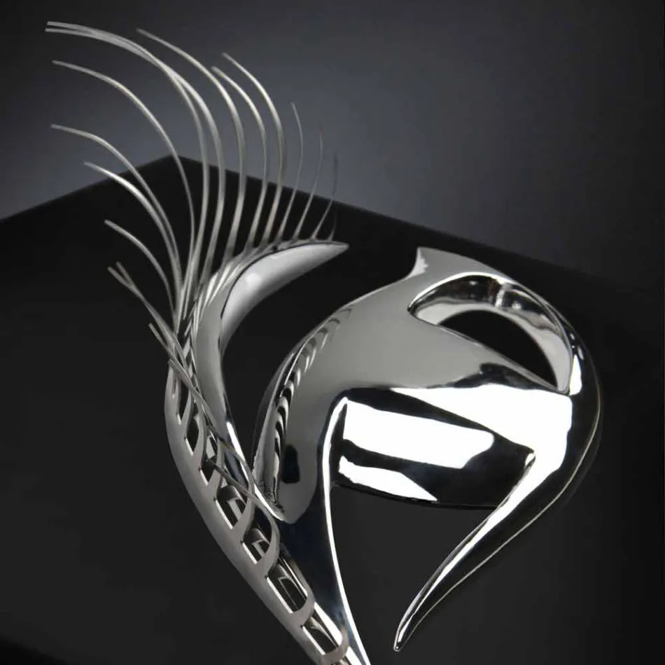 Nowoczesne ramy rzemieślnicze z drewna, stali i żywicy Made in Italy - Eye Viadurini