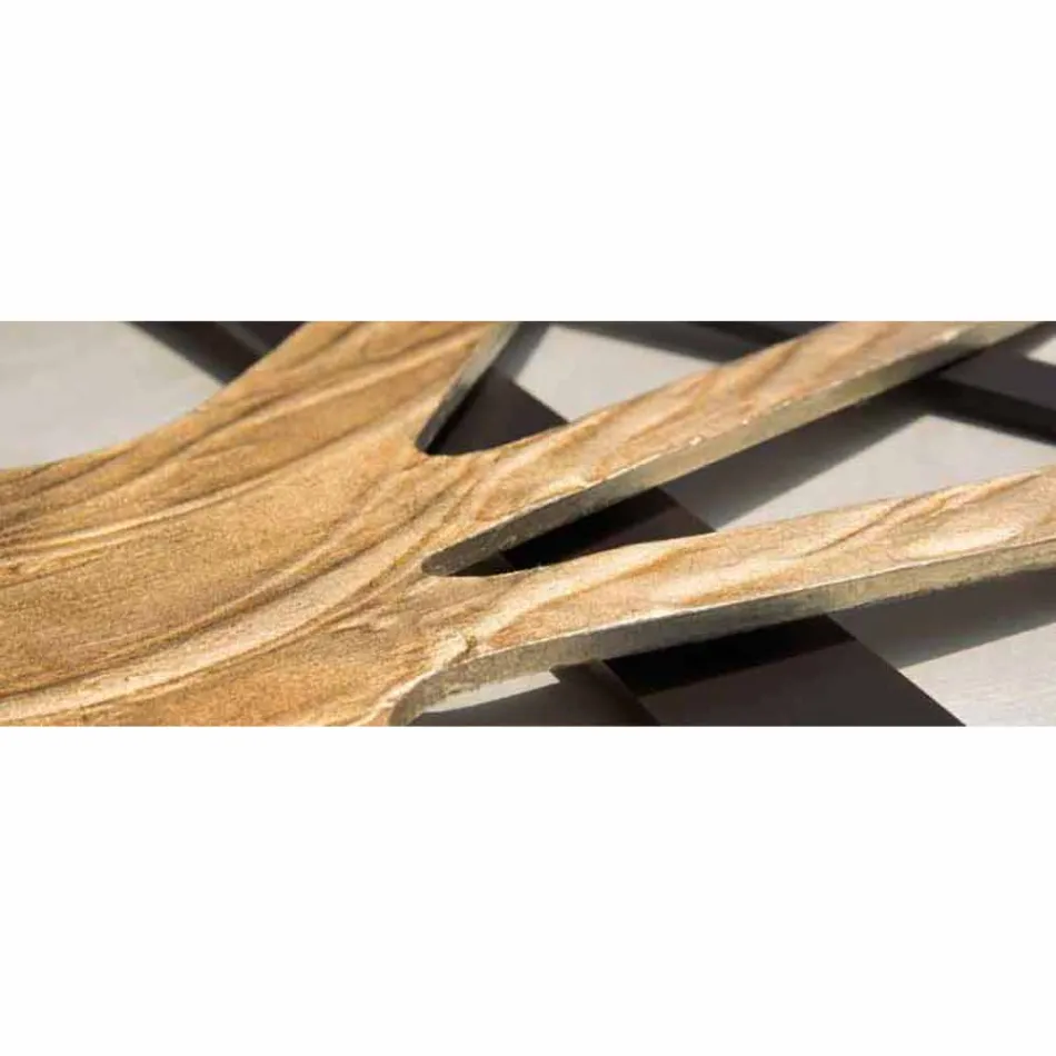 Streszczenie nowoczesny panel prostokątne z Chadem perłowym panelu Viadurini