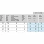 Nowoczesna konstrukcja hydraulicznego grzejnika stalowego 6 Mierzy do 1220 W - maska Viadurini
