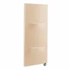 Pionowy grzejnik elektryczny w nowoczesnym wykonaniu stalowym do 1000 W - cięty Viadurini