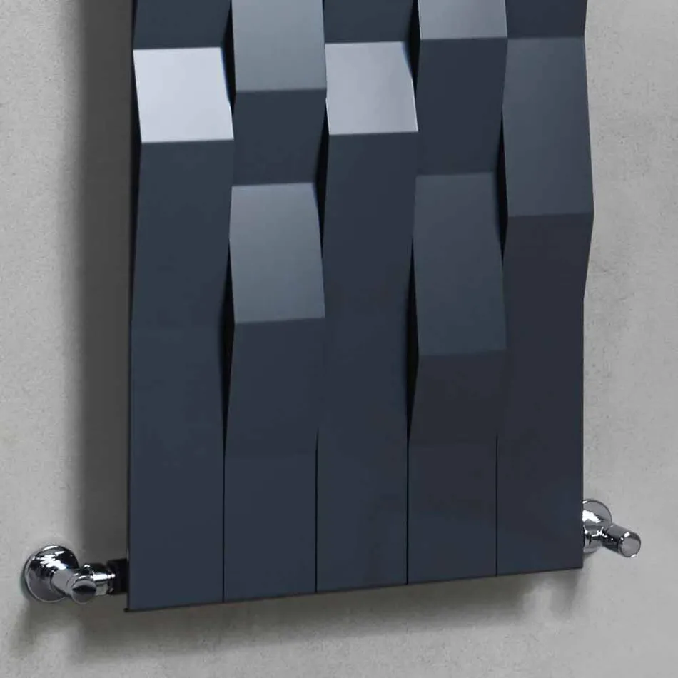 Nowoczesny stalowy hydrauliczny grzejnik ścienny do 1003 W - Kamień Viadurini