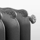 retro grzejnik hydrauliczny żeliwa w 3 kolumnach Tiffany Scirocco H Viadurini