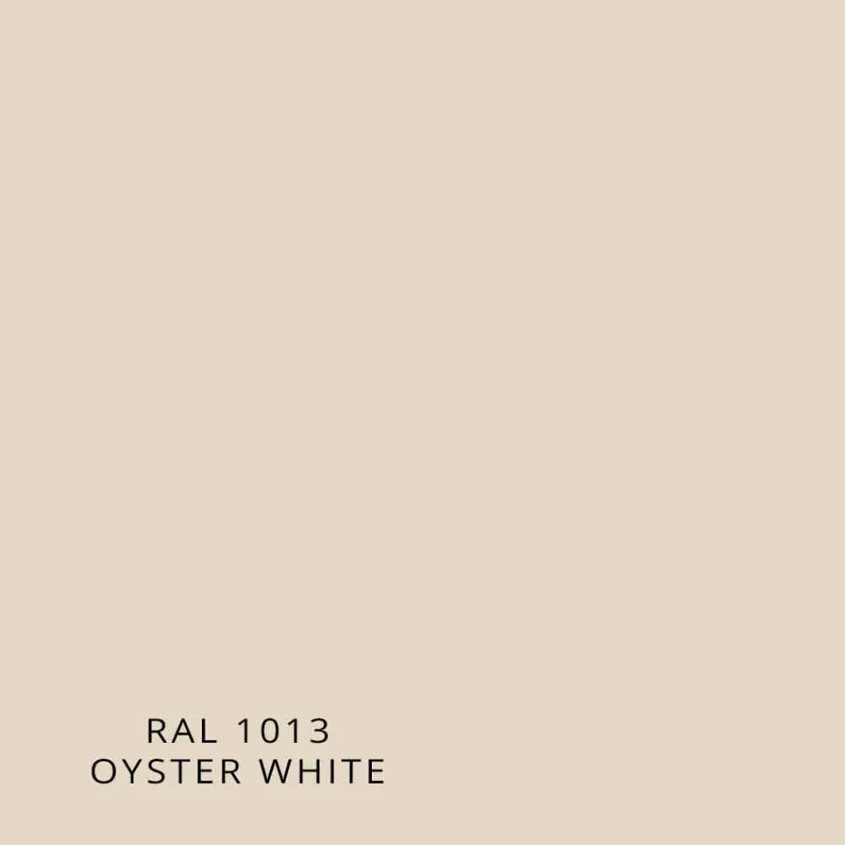 Poziomy elektryczny grzejnik ścienny ze stali do 700 W - Nibbio Viadurini