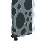 Nowoczesny grzejnik elektryczny pionowy o mocy do 903 W - Scuba Viadurini