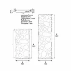 Nowoczesna pionowa chłodnica hydrauliczna o mocy do 903 W - Scuba Viadurini