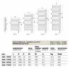 Grzejnik kolorowe hydraulicznego chłodnicy konstrukcji cia przez Scirocco H Viadurini