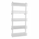 Pionowy grzejnik ścienny o nowoczesnym designie do 530 Watt - półka Viadurini