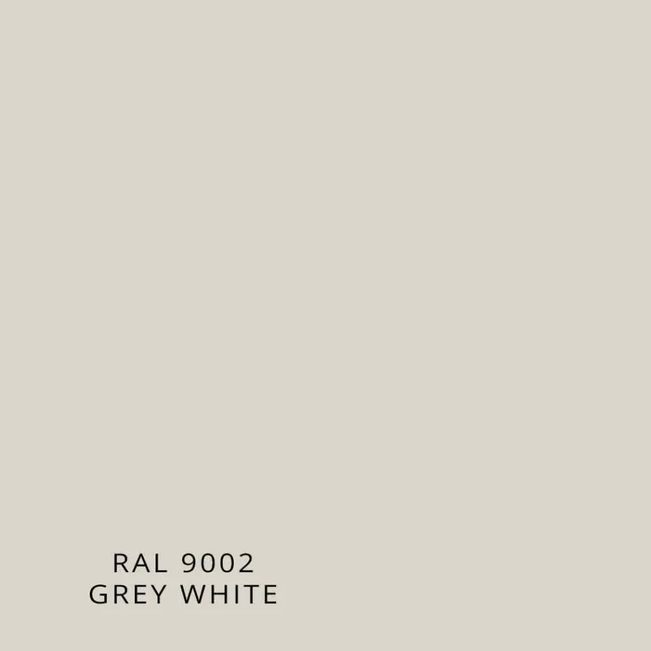 Pionowy grzejnik dekoracyjny ze stali szaro-białej do 839 W - lód Viadurini