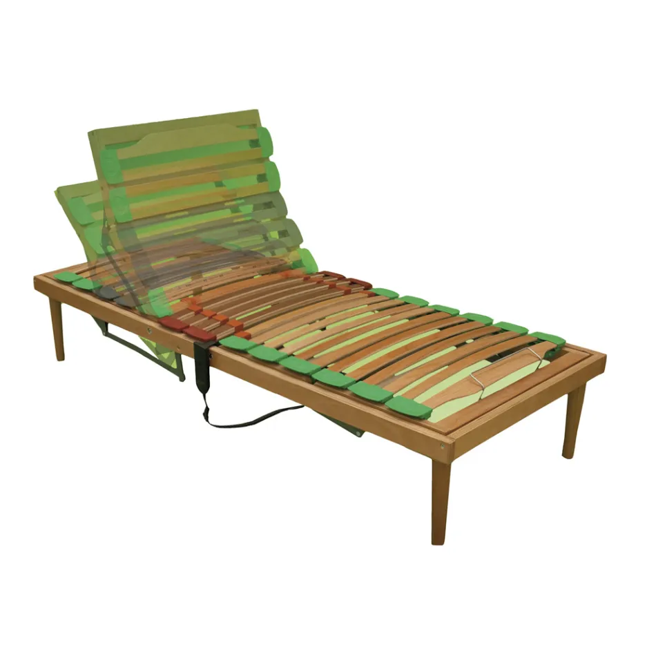 Pojedyncza rozkładana drewniana podstawa Bio Energy Plus ATP Motored - Energy Viadurini