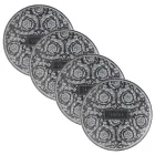 Rosenthal Versace Barocco 4 talerze obiadowe o średnicy 17 cm z porcelany - Barocco Viadurini