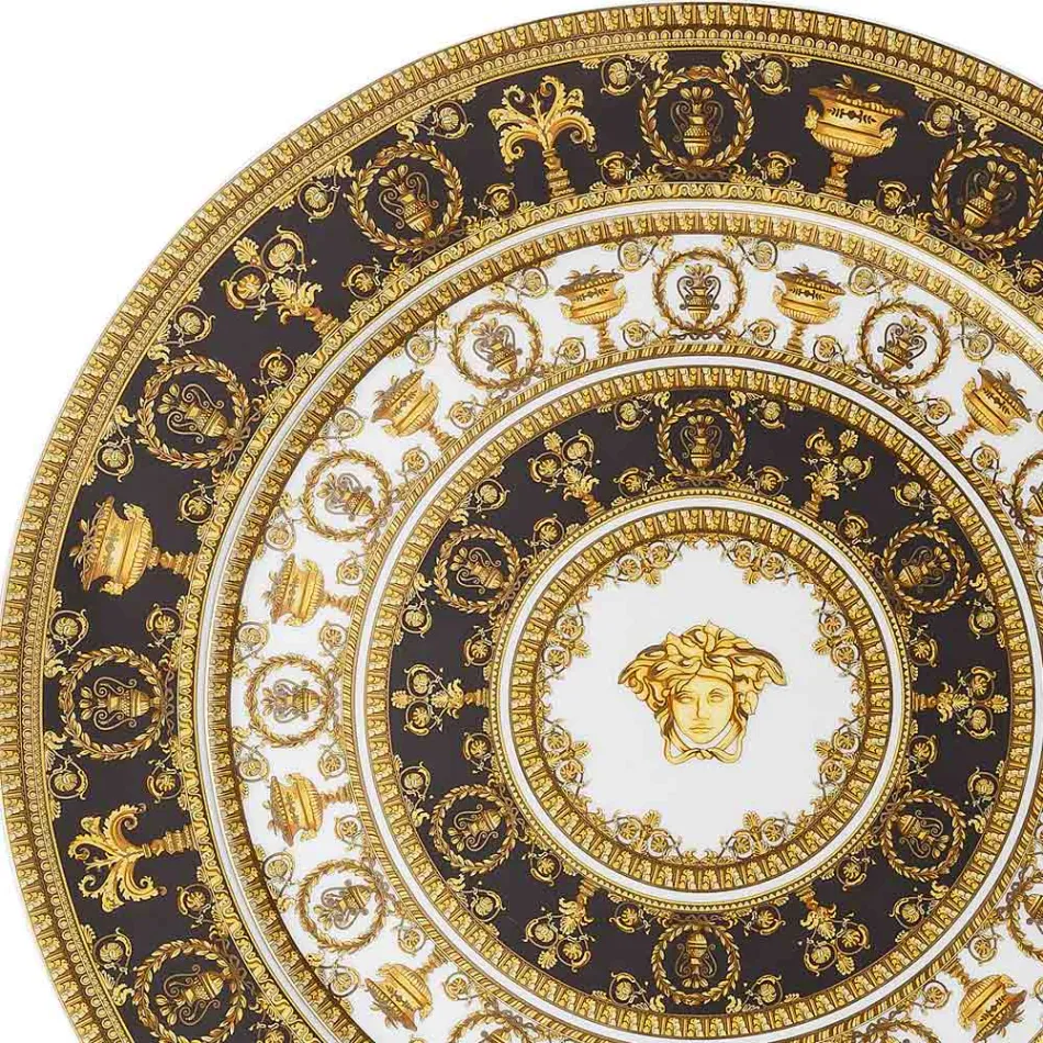 Rosenthal Versace I Love Baroque Place Card Plate Średnica 33 cm - Baroque Viadurini