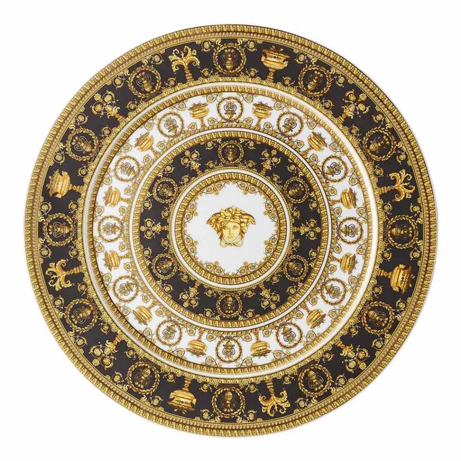 Rosenthal Versace I Love Baroque Place Card Plate Średnica 33 cm - Baroque Viadurini