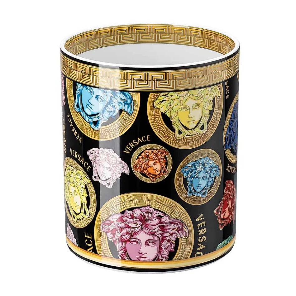 Rosenthal Versace Medusa Amplified Multicolor Wazon - Amplifiedmulticolor Viadurini