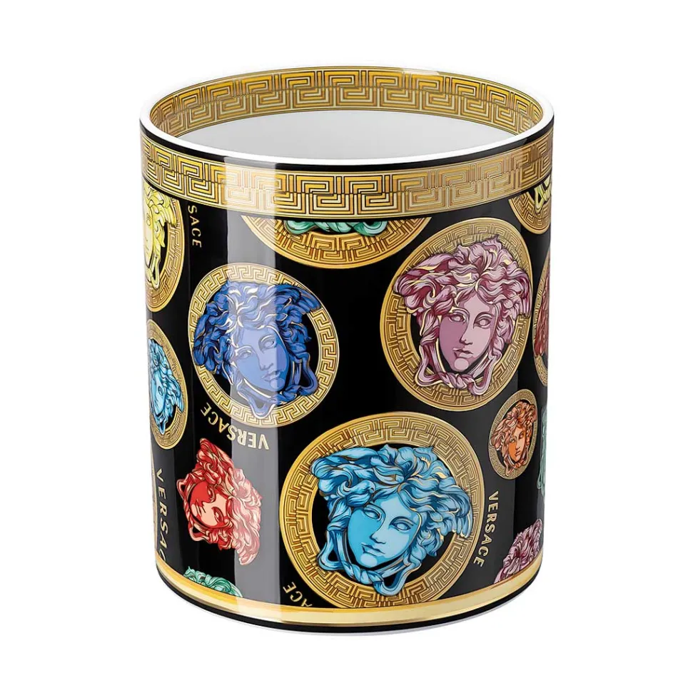 Rosenthal Versace Medusa Amplified Multicolor Wazon - Amplifiedmulticolor Viadurini
