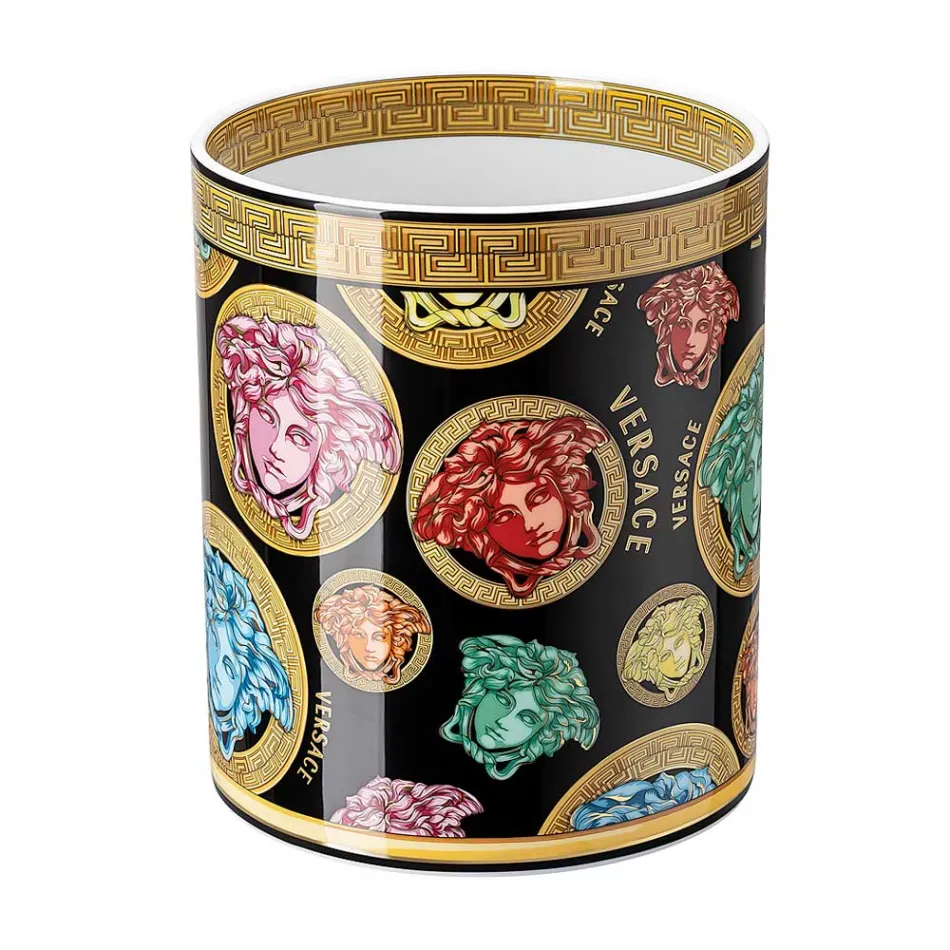 Rosenthal Versace Medusa Amplified Multicolor Wazon - Amplifiedmulticolor Viadurini