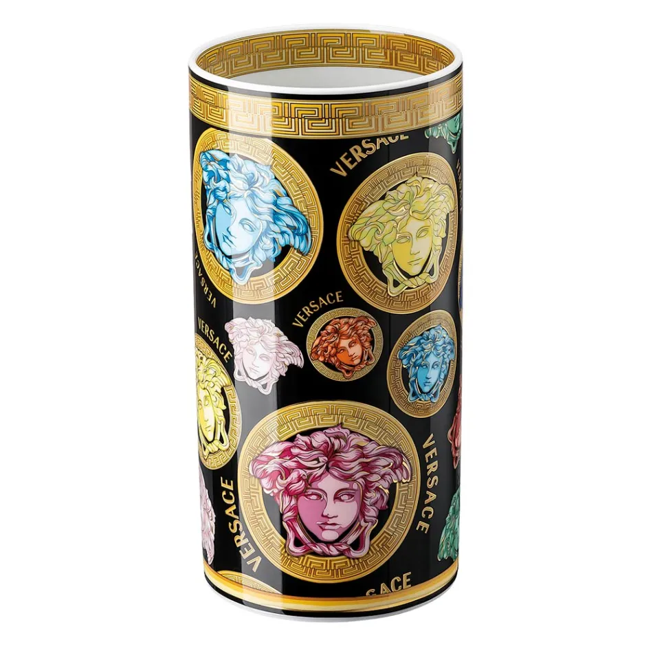 Rosenthal Versace Medusa Amplified Multicolor Wazon - Amplifiedmulticolor Viadurini