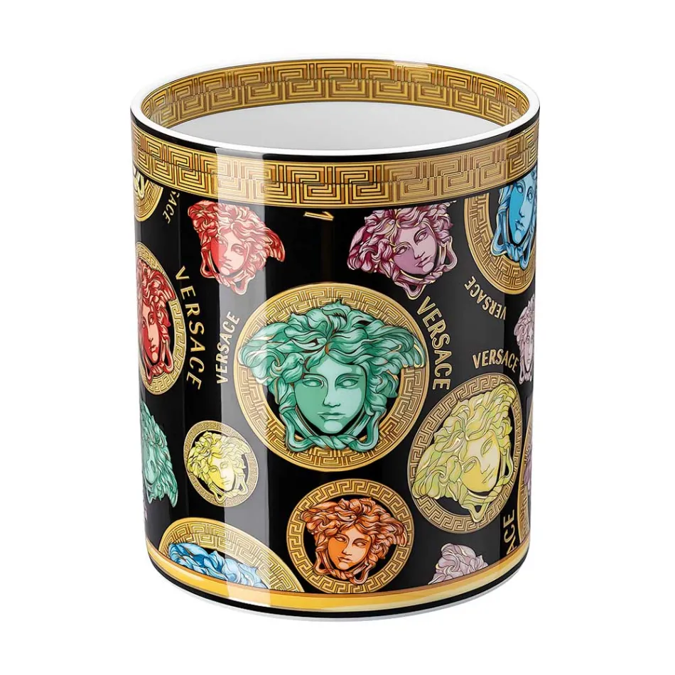 Rosenthal Versace Medusa Amplified Multicolor Wazon - Amplifiedmulticolor Viadurini