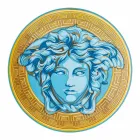 Rosenthal Versace Medusa Amplified Place Card Plate Średnica 33 cm - Medusaamplifield Viadurini