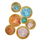 Rosenthal Versace Medusa Amplified Place Card Plate Średnica 33 cm - Medusaamplifield Viadurini