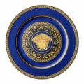 Rosenthal Versace Medusa Niebieska płytka zastępcza z porcelany